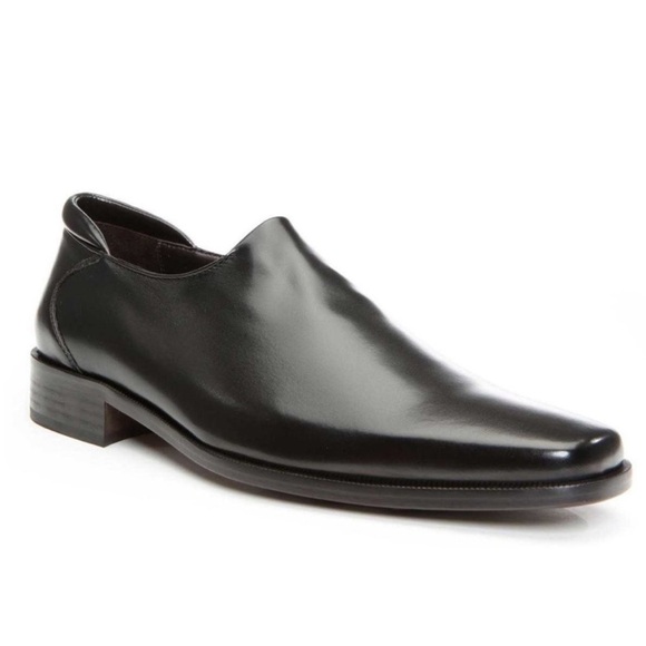 Donald J. Pliner Men’s Nappa Stretch Rex Leather Loafers in Black Sz 11.5 main image 9